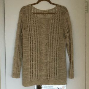 Women’s long knitted sweater